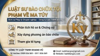 Luật sư bào chữa tội phạm về ma túy
