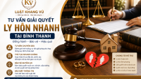 Tư vấn giải quyết ly hôn nhanh tại Bình Thạnh