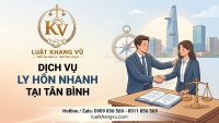Dịch vụ ly hôn nhanh tại Tân Bình