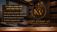 Luật sư tư vấn soạn đơn khởi kiện vụ án dân sự